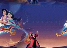 Jafar, Aladdin, Jasmine & Abu 1