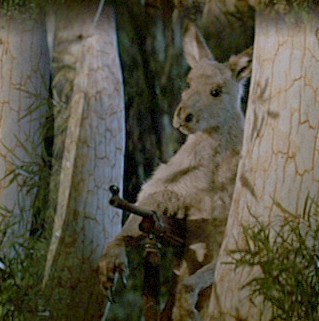 Kangaroo with Gun 20a