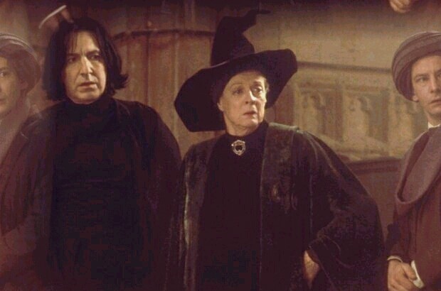 Professors Snape, Quirrell, & McGonagall 5a