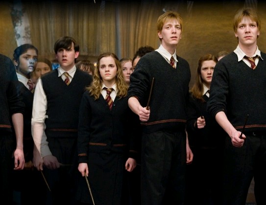 Fred, George, Ginny, Hermione, & Neville 34e