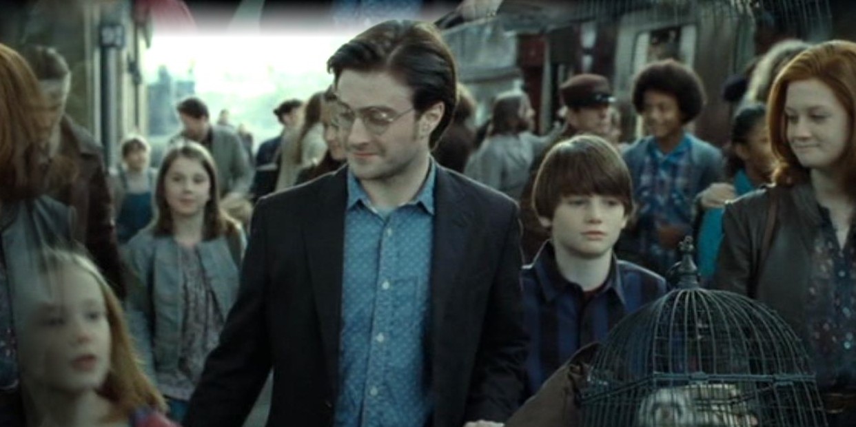 Lily, Harry, Albus & Ginny Potter 46h
