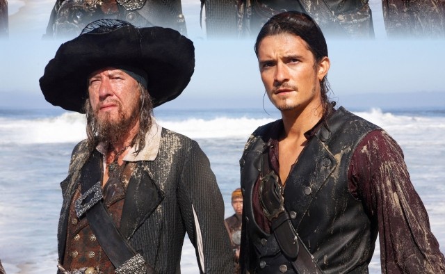Capt. Barbossa & Will Turner 25c