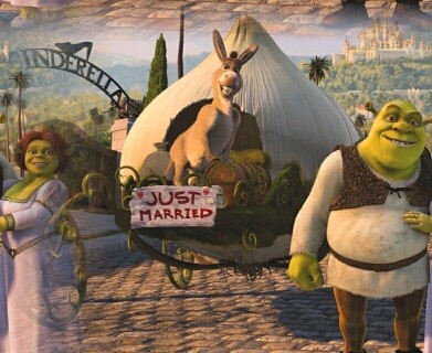 Shrek, Fiona & Donkey 4b
