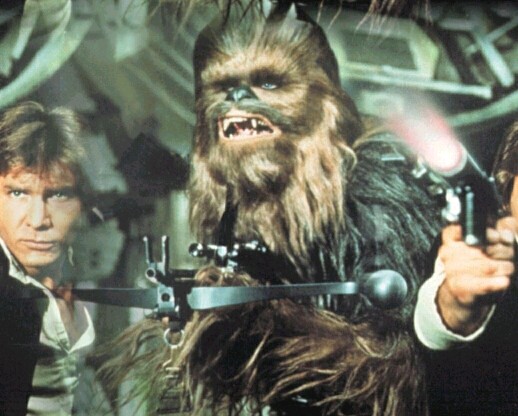 Chewbaca & Han Solo 2a