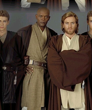 Anakin Skywalker, Obi-Wan Kenobi & Mace Windu 20e