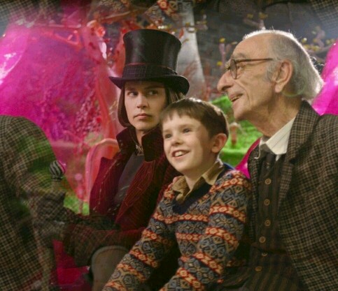 Grandpa Joe, Charlie & Willie Wonka 4