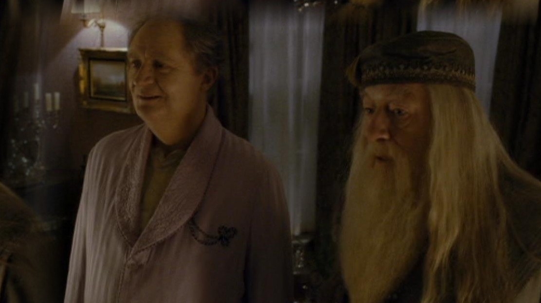 Horace Slughorn & Albus Dumbledore 1f