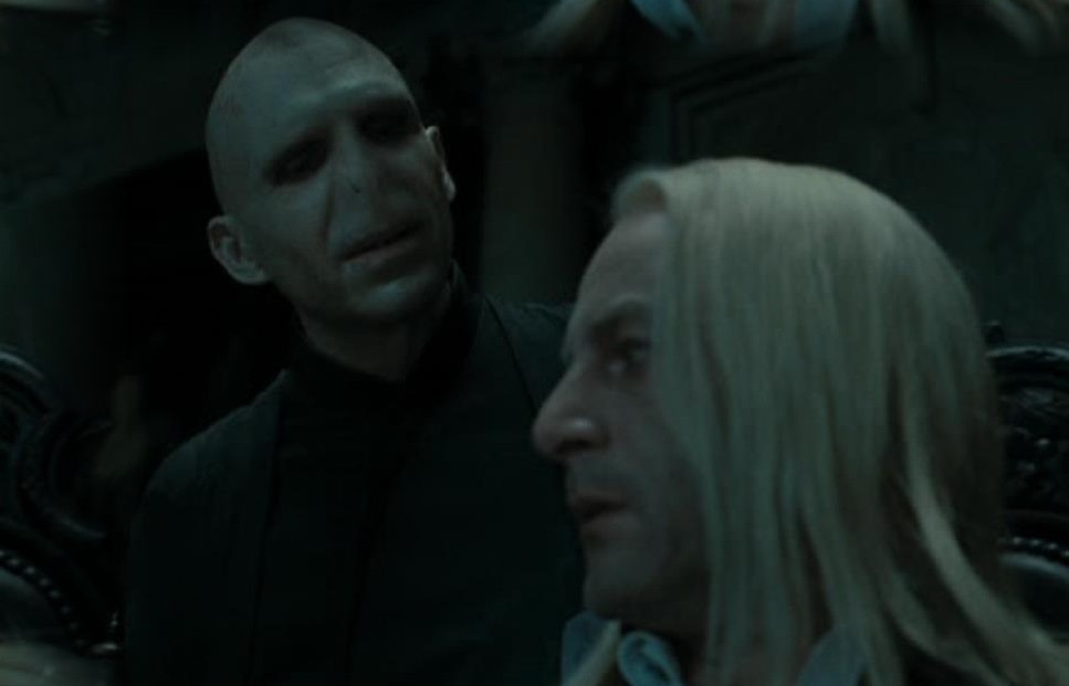Lord Voldemort & Lucius Malfoy 4g