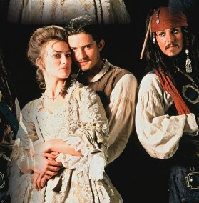 Jack Sparrow, Elizabeth Swann & Will Turner 22