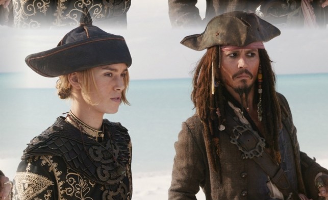 Elizabeth Swann & Jack Sparrow 6c