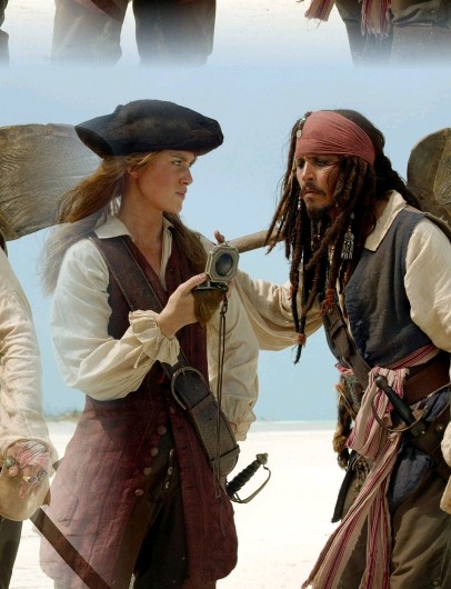 Jack Sparrow & Elizabeth Swann 33b
