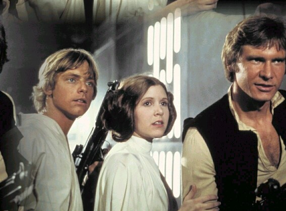 Princess Leia, Han Solo & Luke Skywalker 7a
