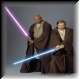 Anakin Skywalker, Obi-Wan Kenobi & Mace Windu 21e
